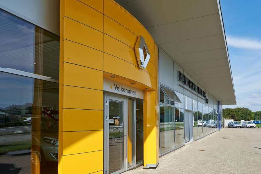 DS Sinusprofile verleihen einem alten Gebäude neuen Glanz, Storegade 246, 6715 Esbjerg